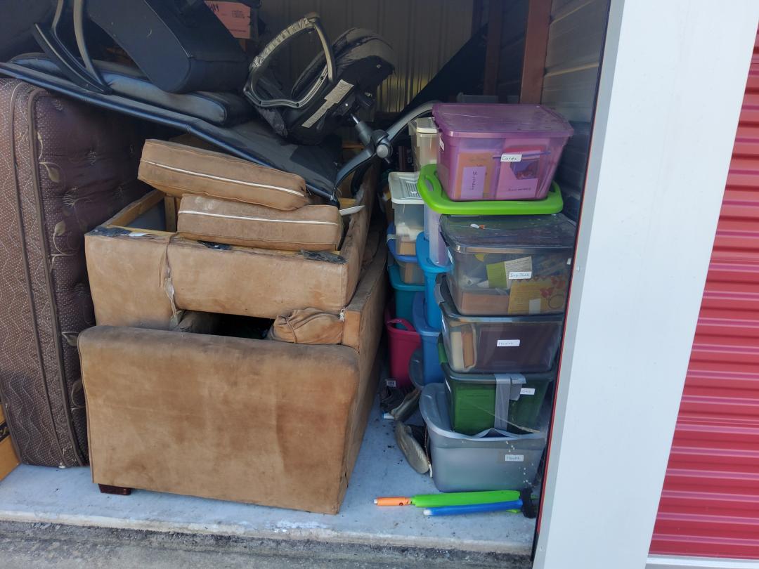 Storage Unit Auction in Gentry, AR at SpareBox Storage 0059 ends on